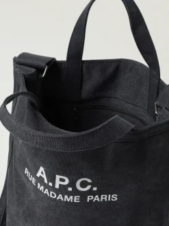 Borsa Recuperation A.P.C. in canvas di cotone