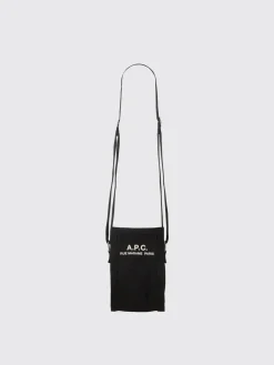 Borsa Recuperation A.P.C. in canvas di cotone