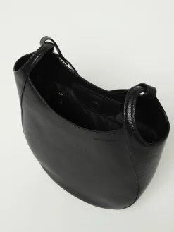 Borsa Shopping bag L Le Foulonné Longchamp in pelle a grana