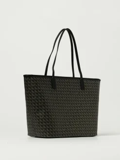 Borsa Shopping Ever-Ready Tory Burch in cotone spalmato