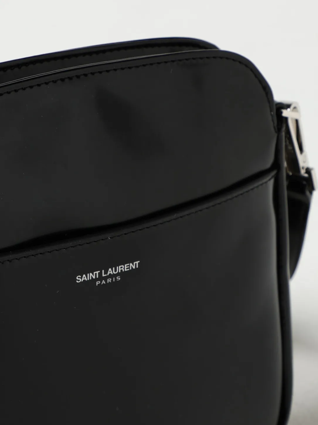 Borsa Shopping Toy Saint Laurent in pelle spazzolata