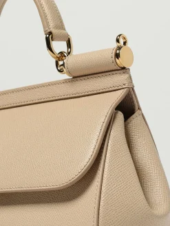 Borsa Sicily in pelle saffiano Dolce & Gabbana