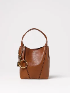 Borsa Spin Chloè in pelle a grana