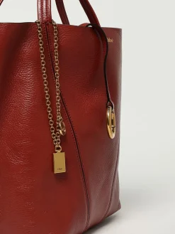 Borsa Spin Chloé in pelle martellata