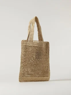 Borsa Summer Banana Chloé in rafia crochet