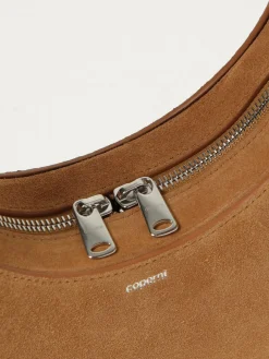 Borsa Swipe Coperni in camoscio