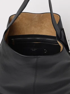 Borsa T-Bar Sling McQueen in pelle a grana