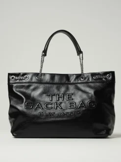 Borsa The Large Chain Sack Bag Marc Jacobs in pelle a grana