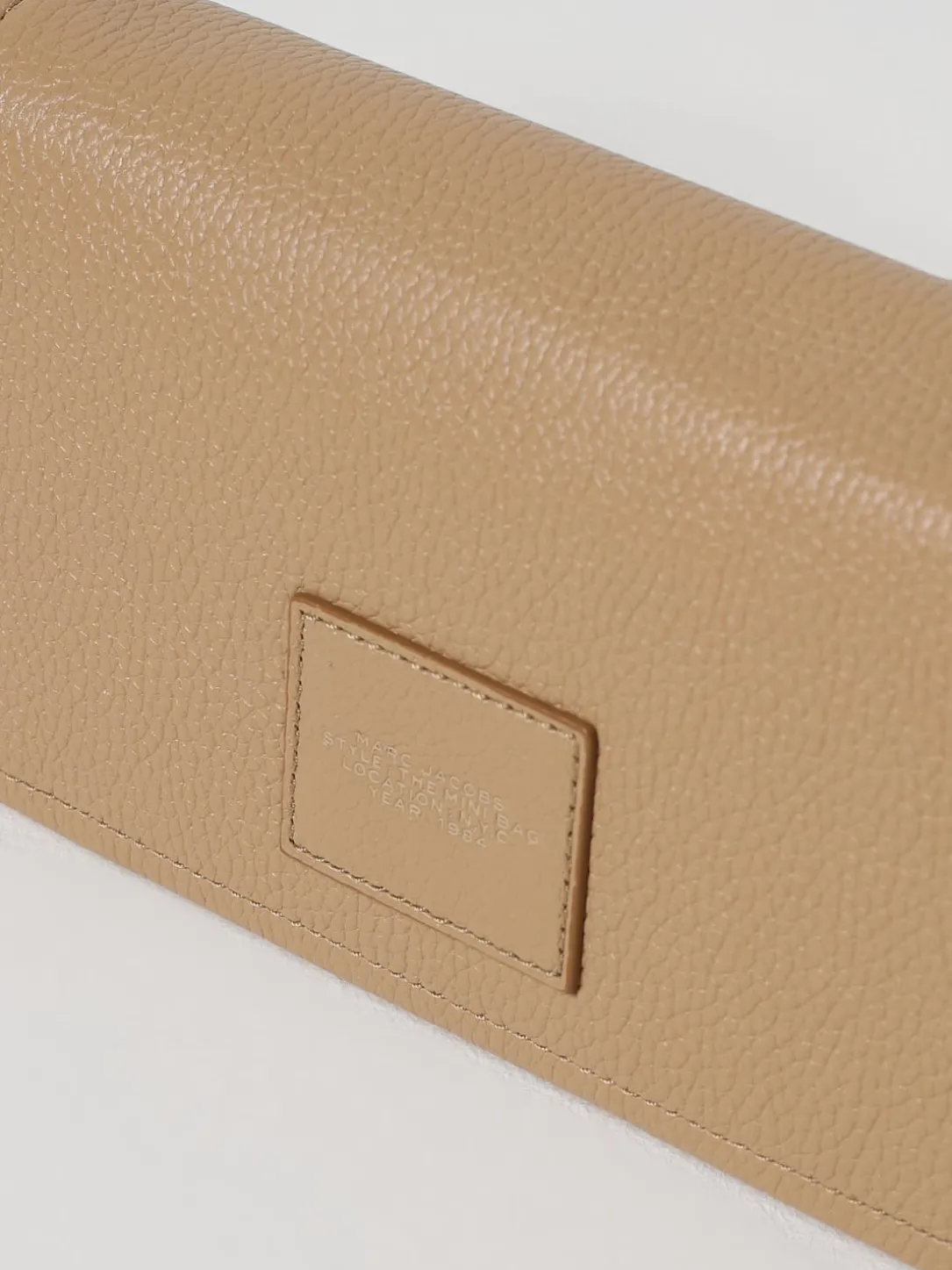 Borsa The Mini Bag Marc Jacobs in pelle a grana