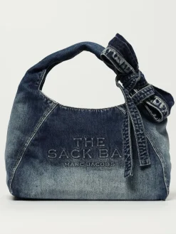 Borsa The Sack Bag Marc Jacobs in denim