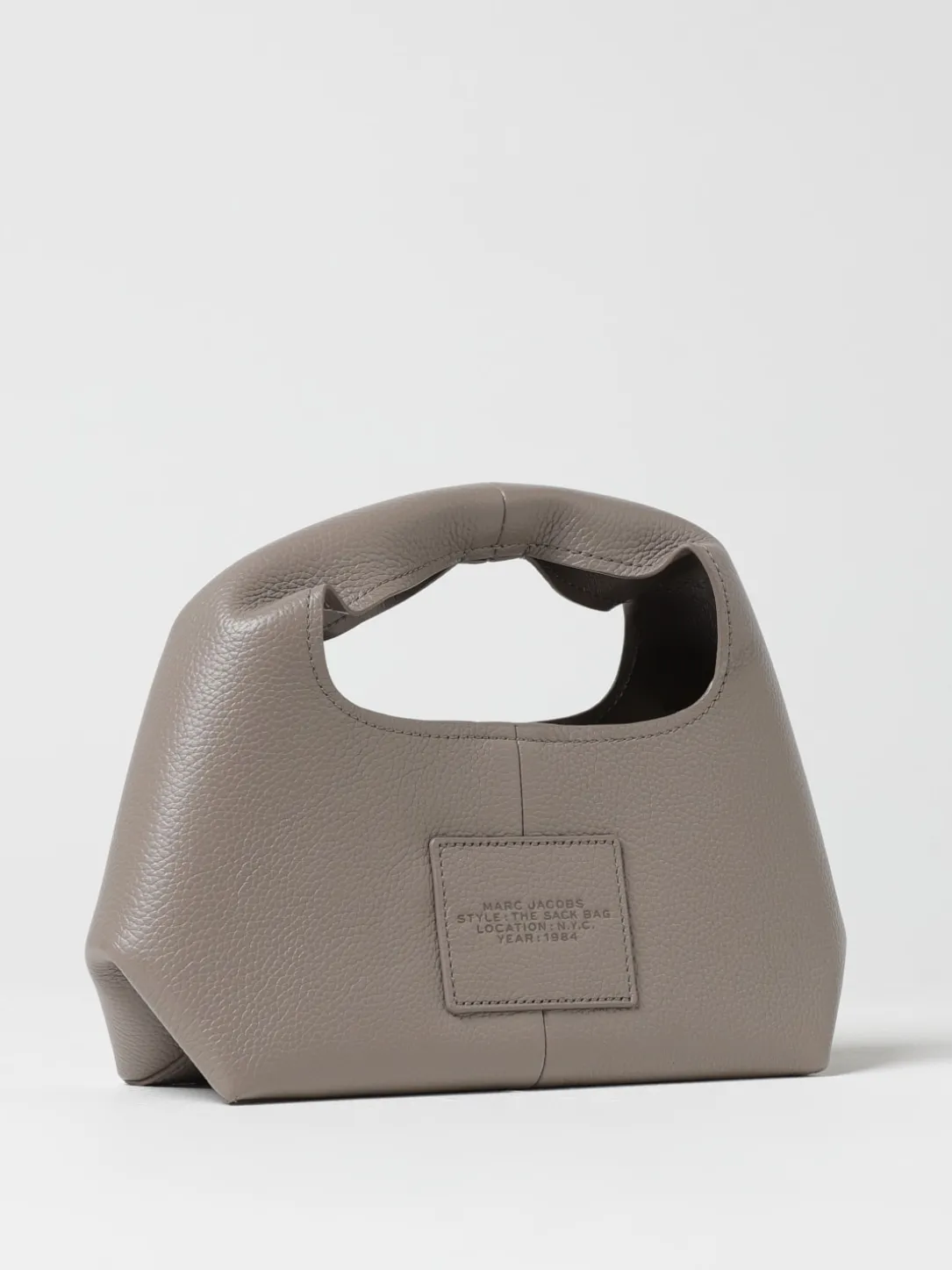 Borsa The Sack Bag Marc Jacobs in pelle a grana