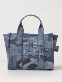 Borsa The Tote Bag Marc Jacobs in canvas camouflage