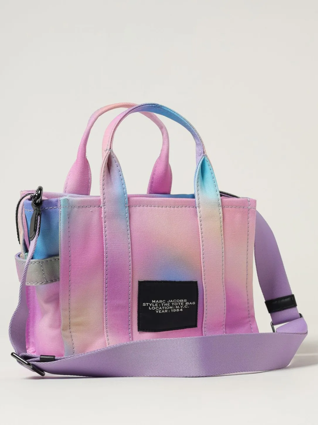 Borsa The Tote Bag Marc Jacobs in canvas multicolor