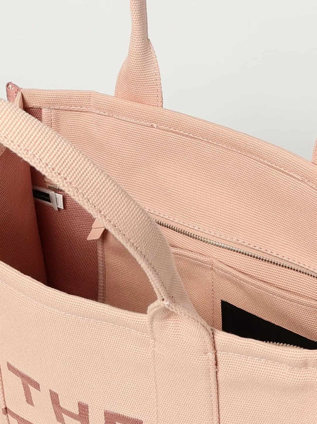 Borsa The Tote Bag Marc Jacobs in canvas di cotone