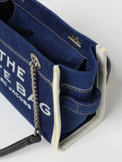 Borsa The Tote Bag Small Marc Jacobs in denim di cotone