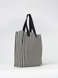 Borsa tote a spalla MSGM a righe