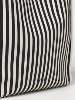 Borsa tote a spalla MSGM a righe