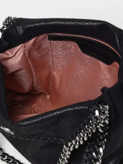 Borsa tote Falabella Stella McCartney in camoscio sintetico cracklè