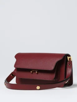 Borsa Trunk Marni in pelle saffiano