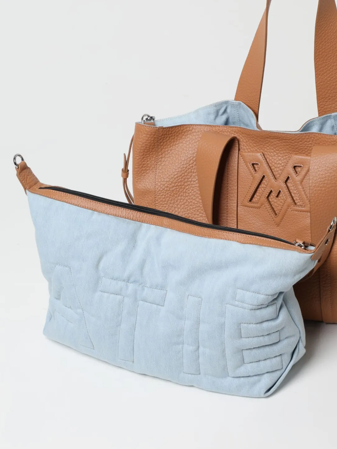 Borsa Vic Matiè in pelle a grana