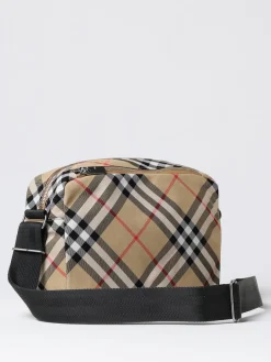 Borsa Vintage Check Burberry in nylon jacquard