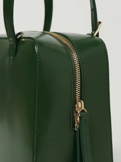 Borsa Virginie Box A.P.C. in pelle spazzolata