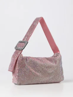 Borsa Vitty La Grande Benedetta Bruzziches in denim con strass