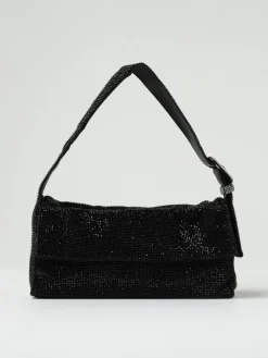 Borsa Vitty La Grande Benedetta Bruzziches in denim con strass