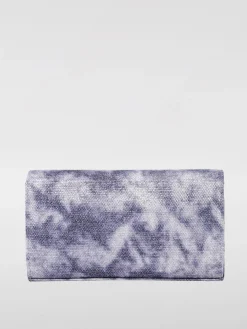 Borsa wallet 1DR Diesel in canvas e pelle sintetica fumè