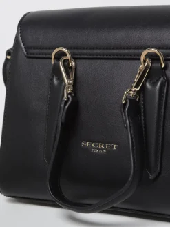 Borsa Yalis Secret Pon-Pon in pelle sintetica