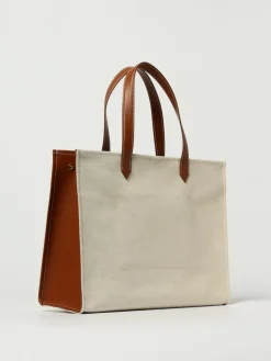 BorsaB-Army 42 Balmain in canvas e pelle