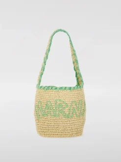 Borse a spalla Nassa piccola in rafia Marni