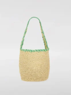 Borse a spalla Nassa piccola in rafia Marni