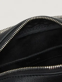 Borsello a tracolla Micro Pebble in pelle sintetica Calvin Klein