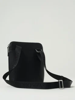 Borsello in pelle sintetica saffiano Emporio Armani