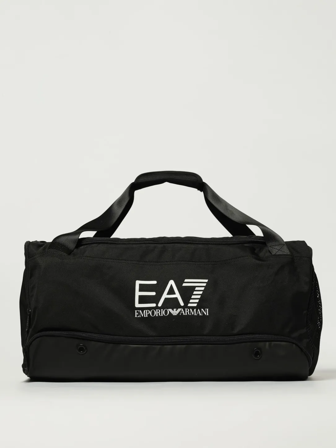 Borsone da sport con stampa logo EA7