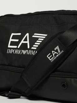 Borsone da sport con stampa logo EA7