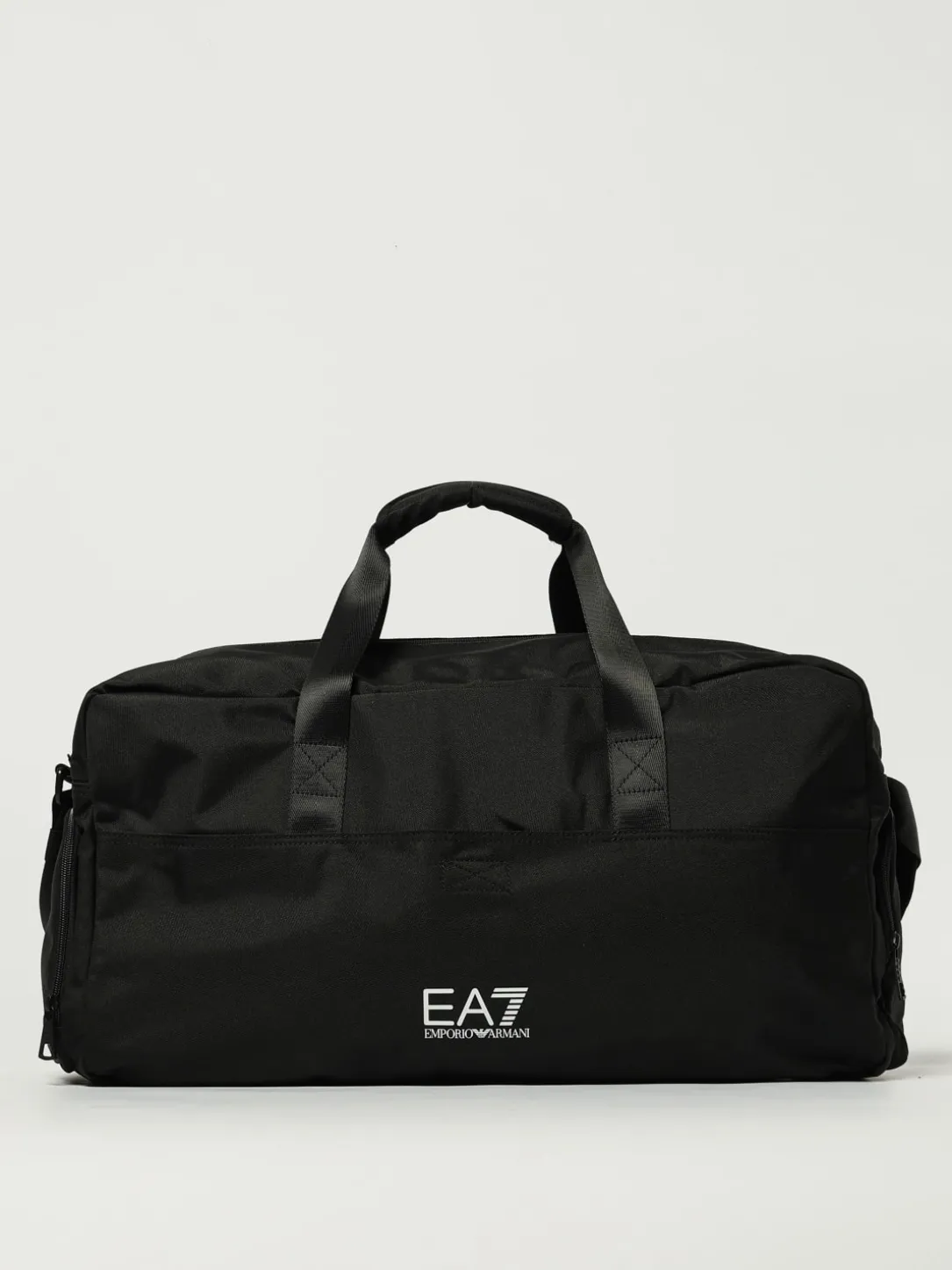 Borsone da sport in poliestere con logo EA7