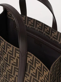Bosa tote FF con monogramma Fendi