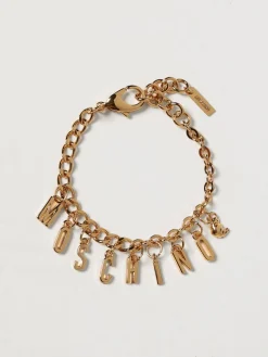 Bracciale Moschino Couture in ottone con charms