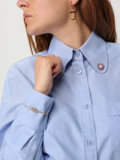 Bracciale VLogo Signature Valentino Garavani in ottone con Swarovski®