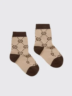 Calze Gucci in cotone con monogram GG jacquard