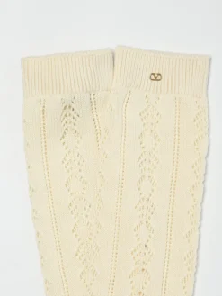 Calze in cotone traforato VLogo Valentino