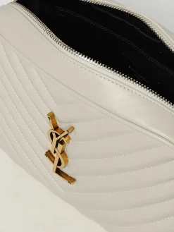 Camera bag Lou Saint Laurent in pelle trapuntata chevron