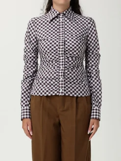 Camicia a quadretti Dolce & Gabbana in twill di cotone