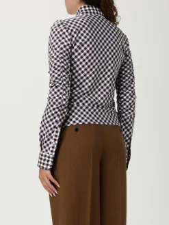 Camicia a quadretti Dolce & Gabbana in twill di cotone