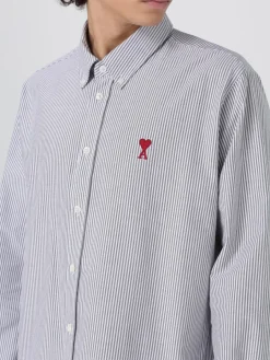 Camicia Ami Paris in cotone a righe
