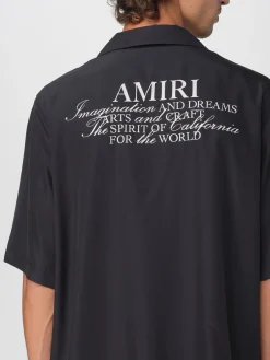 Camicia Amiri in misto cotone con logo