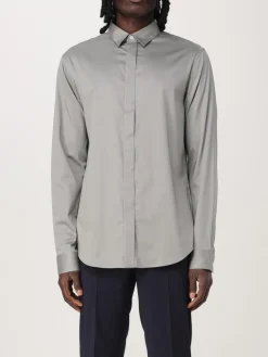 Camicia Armani Exchange in cotone stretch