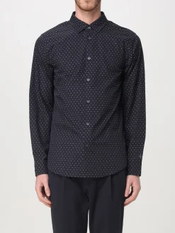 Camicia Armani Exchange in cotone a pois